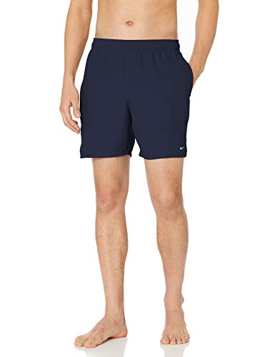 Nike Mens Solid Lap 7" Volley Short Swim Trunk