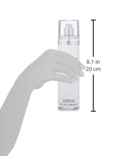 Kenneth Cole White for Her Body Mist for Women, Notes of Mandarin, Vanilla, Musk, and Orchid, Fruity, Fresh, Feminine Scent, Long-Lasting, Everyday Wear Fragrance, 8 Fl oz