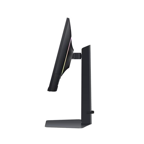 Samsung 27” Odyssey G7 (G70D) 4K UHD IPS 144Hz 1ms(GtG) Smart Gaming Monitor, G-Sync Compatible, AMD Freesync Premium, Vivid Colors, Adjustable Stand, Black Equalizer, LS27DG702ENXZA