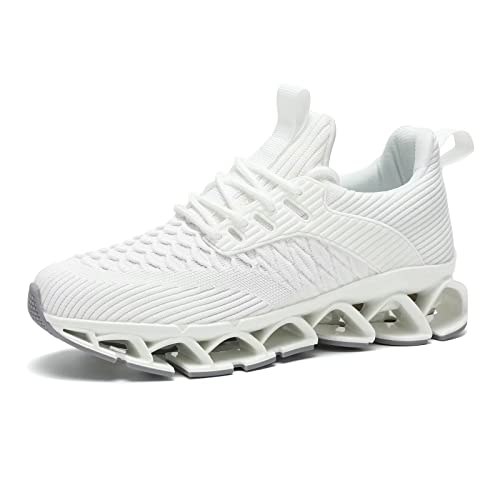 Wrezatro Women's Slip on Walking Running Shoes Blade Tennis Casual Fashion Sneakers Comfort Non Slip Work Sport Athletic T...