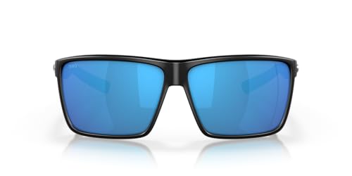 Costa Del Mar Men's Rincon Fishing and Watersports Rectangular Sunglasses