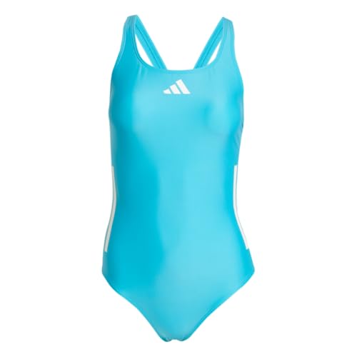 adidas Womens 3-Stripes C-Back Swimsuit