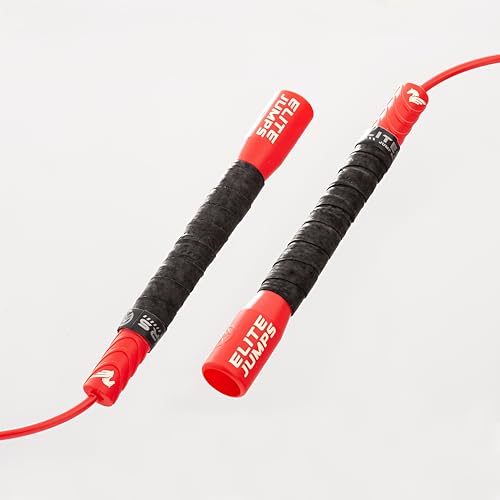 Elite Jumps Freestyle PVC Jump Rope Bundle - Premium Quality Adult Jump Ropes for Fitness - Lightweight Cardio Skipping Ju...