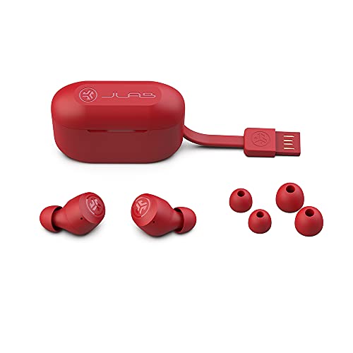 JLab Go Air Pop True Wireless Earbuds, in Ear Headphones, Bluetooth Earphones, Ear Buds with 32H Playtime, Bluetooth Earbu...