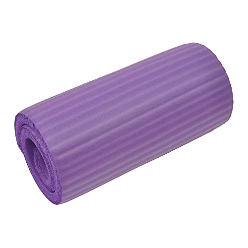 Fitvids All Purpose 1/2-Inch Extra Thick High Density Anti-Tear Exercise Yoga Mat and Knee Pad with Carrying Strap, Multip...