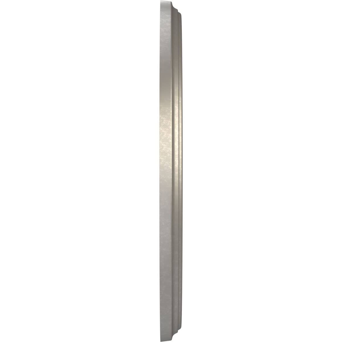 Ekena Millwork Cmp13Bebal Berkshire Thermoformed Pvc Ceiling Medallion (Fits Canopies Up To 5 3/4), 13Od X 3 1/2Id X 3/4P, Brigh