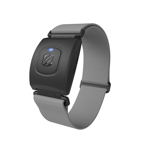 Scosche Rhythm+ 2.0 Heart Rate Monitor Armband for Running, Cycling, Exercise & Recovery with Bluetooth, ANT+, Optical Sen...