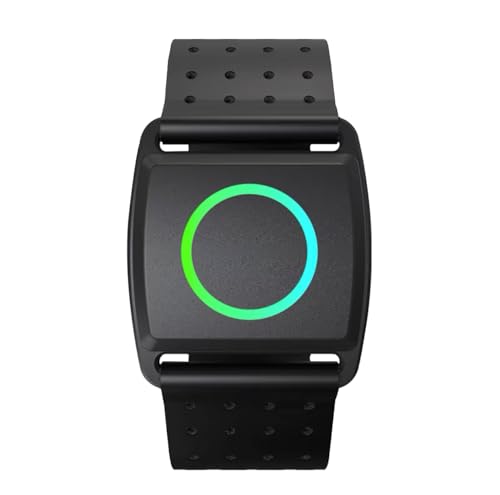 EZON Heart Rate Monitor C022Pro,Bluetooth& ANT+ Heart Rate Monitor Armband with HR Zone LED Indicator,Optical HRM Sensor f...