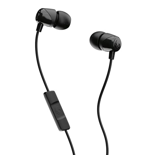 Skullcandy Jib Wired Earbuds with 3.5mm AUX Plug, Noise Isolating Fit, In-Line Microphone Call and Track Control, Convenie...