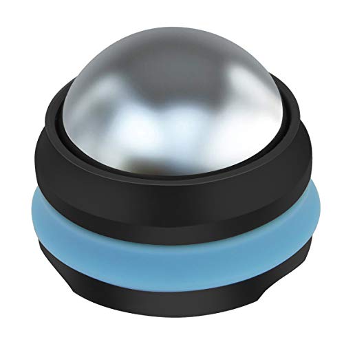 AHIER Cold Massage Roller Ball, Stainless Steel Cold Therapy Relief, Free Rolling Removable Gel Ball Deep Tissue Massage P...