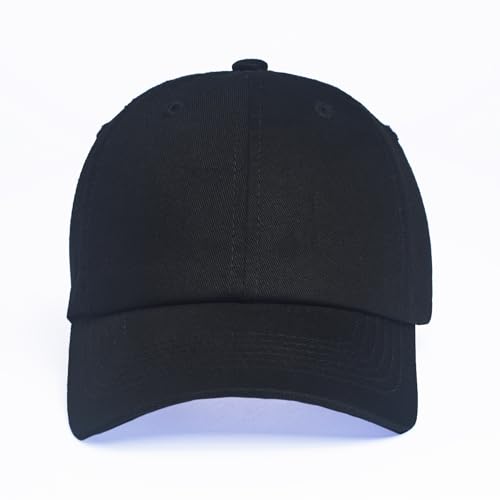 E BY ELIDAN Classic Dad Hat Cotton, Low-Profile Plain Baseball Cap, Adjustable, Breathable and Packable