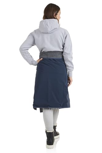 NorSari Sport Blanket and Wearable Wrap, The Oslo Sport, Tech Blue Performance Poly