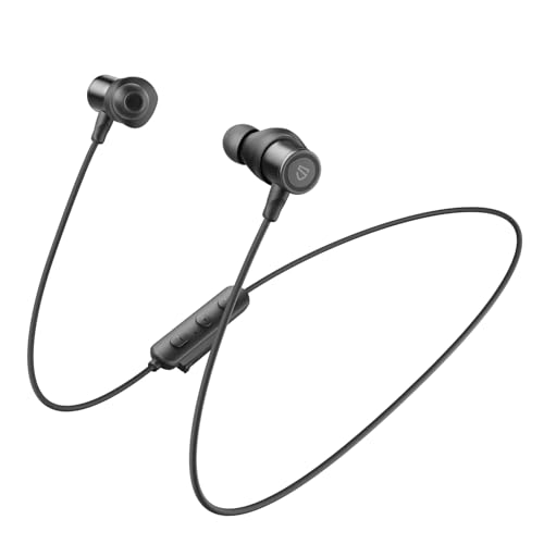 SoundPEATS Q40 HD Sports Neckband Headphones with LDAC Hi-Res Audio & Bluetooth 6.0 Stable Connection, IP67 Waterproof Wir...