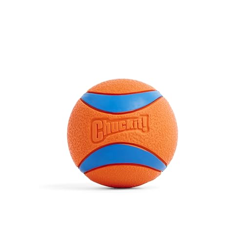 Chuckit! Ultra Ball Dog Toy - Size XL - For Dogs 100+ lbs - Made from Durable Rubber - Super Bouncy - Floats in Water - 3....
