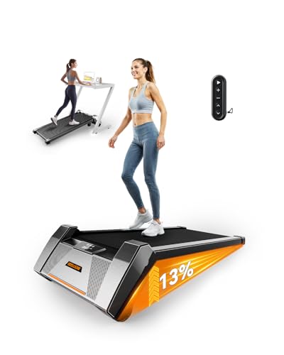 Walking Pad Treadmill, BestGod Incline Under Desk Treadmill 330lbs Capacity, 2.5HP Portable Treadmills for Home, Compact T...