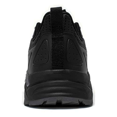 HOBIBEAR Men's Trail Hiking Shoes Wide Fit - Lightweight Low Top Breathable Sneakers for Walking, Trekking & Outdoor Adven...