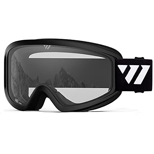 WISTON Ski Goggles - OTG Snow/Snowboard Goggles for Men, Women & Youth - 100% UV Protection W1