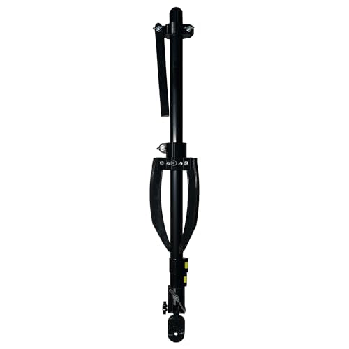 Stratum Outdoors Transducer Pole with Ice Mount, Tripod Mount for Ice Fishing, Adjustable 30"-60" Telescoping Pole, Smooth...