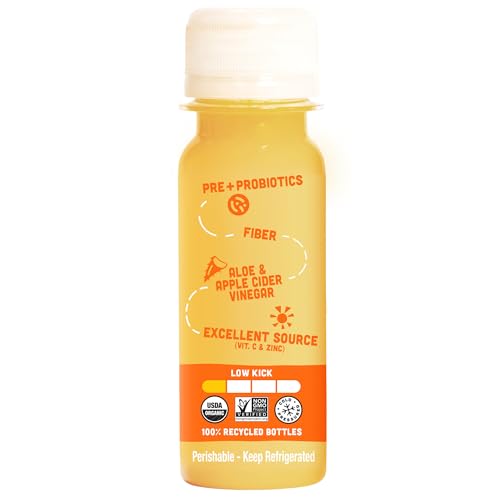 Vive Organic Digest + Immunity Pineapple Ginger Wellness Shot, 2 fl oz Bottle