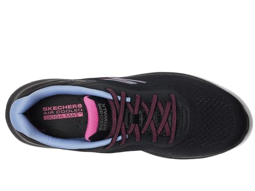 Skechers Women's Go Walk 7 Cosmic Waves Athletic Walking Sneakers
