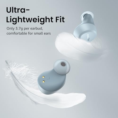 TOZO A1 Wireless Earbuds Bluetooth 5.3 Light Weight in Ear IPX5 Waterproof Headphones 2 Mic for AI Calls, Immersive Premiu...
