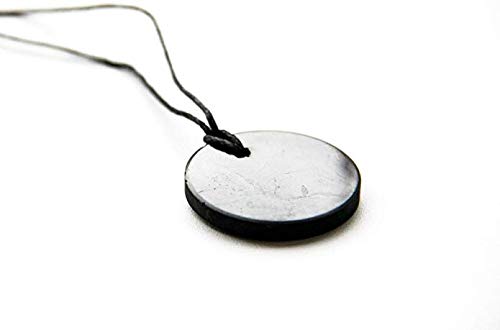 Karelian Heritage Effective Shungite Protection Necklace | Authentic Shungite Stone Pendant Amulet Jewelry for Men Women | Defen