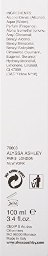 Alyssa Ashley Musk - Perfume for Men and Women with Citrus and Sicilian Bergamot - Long Lasting - Womens Fragrances - 3.4 oz EDT Spray