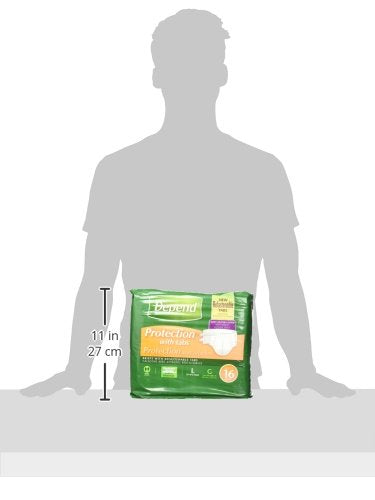 Depend Protection with Tabs, [Large], Maximum Absorbency, 16-Count Package