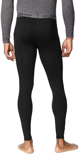 32 Degrees Men's 2-Pack Performance Lightweight Thermal Baselayer Legging Pant