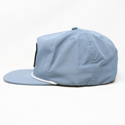 WHISKEY BENT HAT CO. Palm Beach Adjustable Snapback Rope Hat