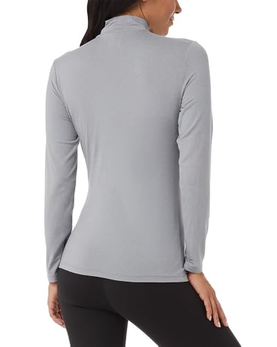 32 Degrees Women's Cozy Heat Base Layer Mock Neck Top - Thermal Long Sleeve Shirt for Winter Layering