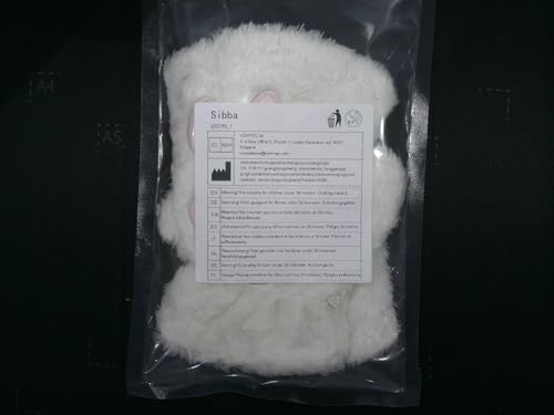 Sibba 2 Pcs Cat Paws Gloves Fingerless Bear Furry Paw Cute Hand Paw Gear Cosplay Costume Accessories Mittens Cute Paw Gear Cosplay Costume Accessories Women Glove Novelty Clothing