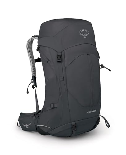 Osprey Stratos 44L Men's Hiking Backpack, Tunnel Vision Grey