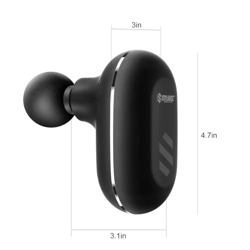 STYLANCE Neck Massage, Mini Massage Gun, Compact Sports Massager, Percussion Deep Tissues Muscle Massager, Portable Handhe...
