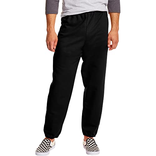 Hanes Men's Ecosmart Best Sweatpants, Athletic Lounge Pants with C"ed Cuffs