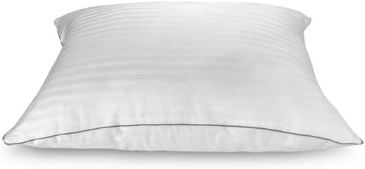 Set of 2 Bed Pillows for Sleeping Queen Size | Comfortable and Supportive | Premium Soft Down Alternative Microfiber Filled | Back and Side Sleeper Pillow