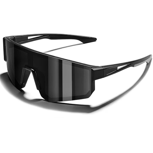 SEKKAF Polarized Sunglasses for Men Women - Sports Sunglasses for Running Baseball Driving Fishing Cycling UV400 Protection