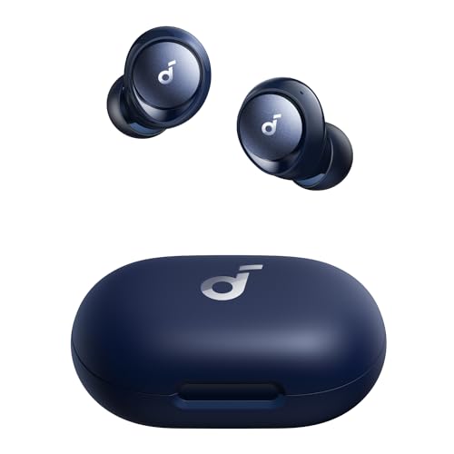 soundcore by Anker Space A40 Auto-Adjustable Active Noise Cancelling Wireless Earbuds, Reduce Noise by Up to 98%, 50H Play...