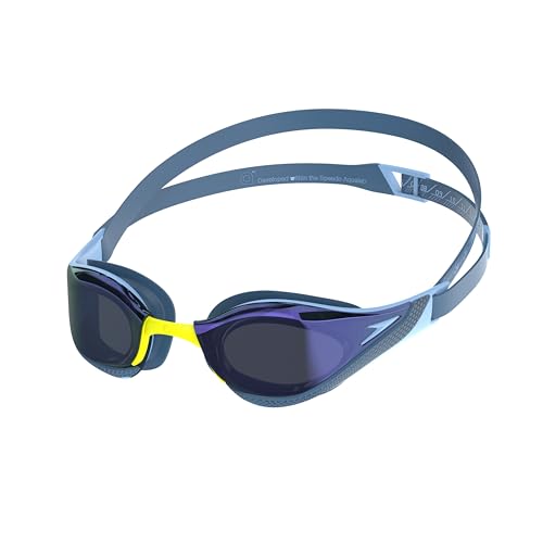 Speedo Unisex-Adult Swim Goggles Mirrored Fastskin Pure Focus