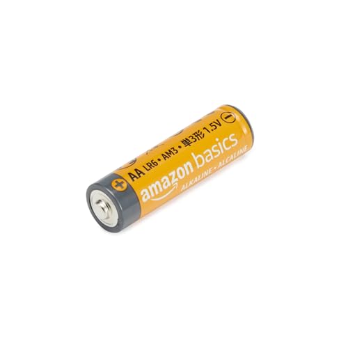 Amazon Basics AA & AAA High-Performance Alkaline Batteries Value Pack - 24 Double AA Batteries and 24 Triple AAA Batteries...