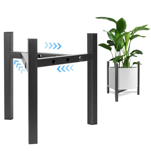 Airpark Plant Stand Indoor Adjustable, Metal Modern Plant Stands, Heavy Duty Stable Plant Pot Flower Holder Indoor Outdoor...