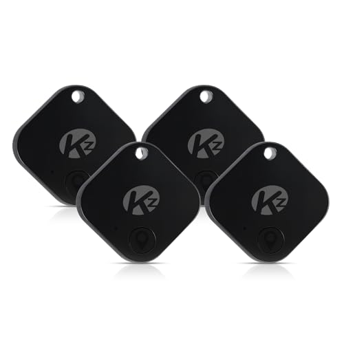 KZO Bluetooth Tracker (2025 Upgrade Version) Work with iOS and Android Devices, Phone Finder, Find Nearby, Loud Sound, Rep...