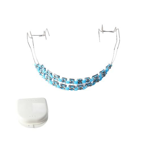 Brackets Falsos Para Dientes, Braces Kit with Brackets & Wire Perfect for Dental Students & Orthodontic Practice, Brackets...