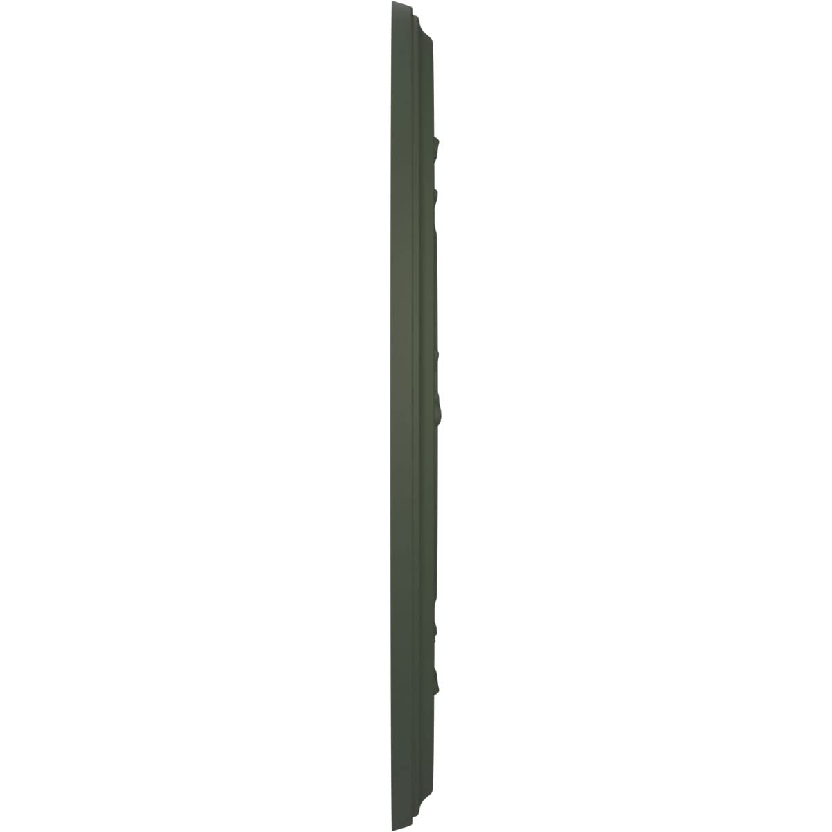 Ekena Millwork 10Od X 3 1/2Id X 3/4P Baltimore Thermoformed Pvc Ceiling Medallion (Fits Canopies Up To 4 1/4), Ultracover Satin