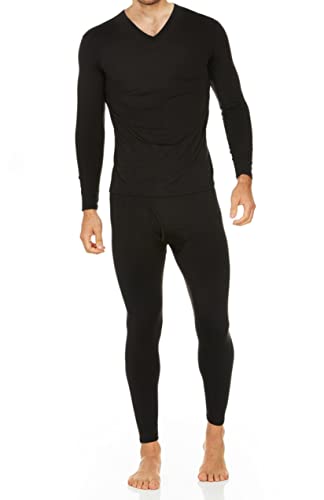 Thermajohn Long Johns Thermal Underwear for Men Fleece Lined Base Layer Set for Cold Weather