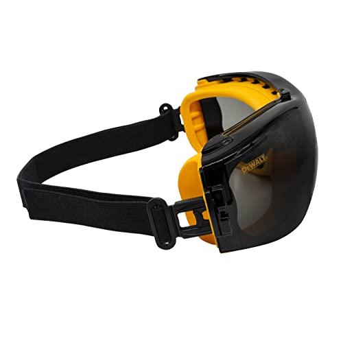 Dewalt Concealer Clear Anti Fog Dual Mold Safety Goggle Dpg82 Unisex Adult Tinted Anti Fog Adjustable Polycarbonate Full Rim