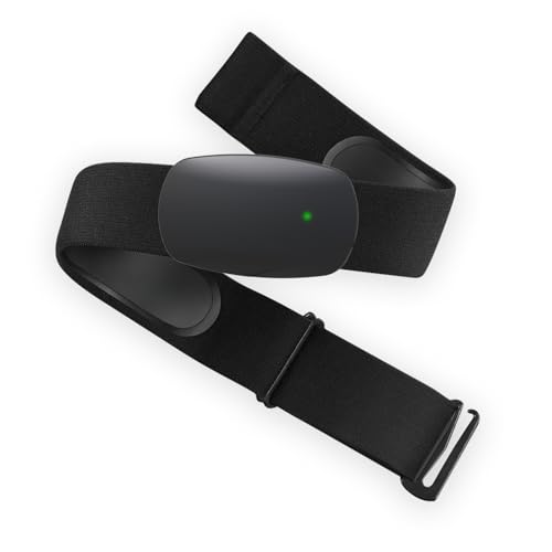 Heart Rate Monitor Chest Strap HRM CHILEAF Accurate HR Sensor ANT+ Bluetooth Waterproof Comfortable Washable Strap Long Ba...
