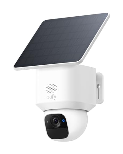 eufy Security SoloCam E30, Security Cameras Wireless Outdoor, Solar Camera Outdoor Wireless, 360° Pan, AI Tracking, 2K Cla...