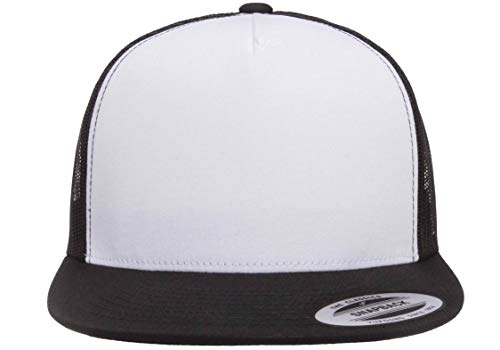 Yupoong Mens Yp Classics Classic Trucker Cap - White Front