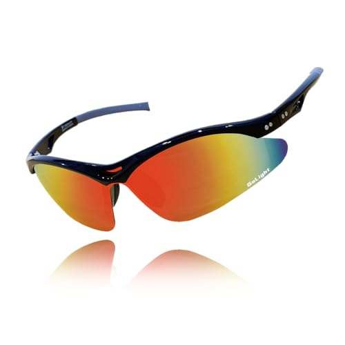 GoLight Polarized Sports Sunglasses for Men & Women – UV400 Protection, Anti-Glare for Running, Fisfing, Cycling, Driving